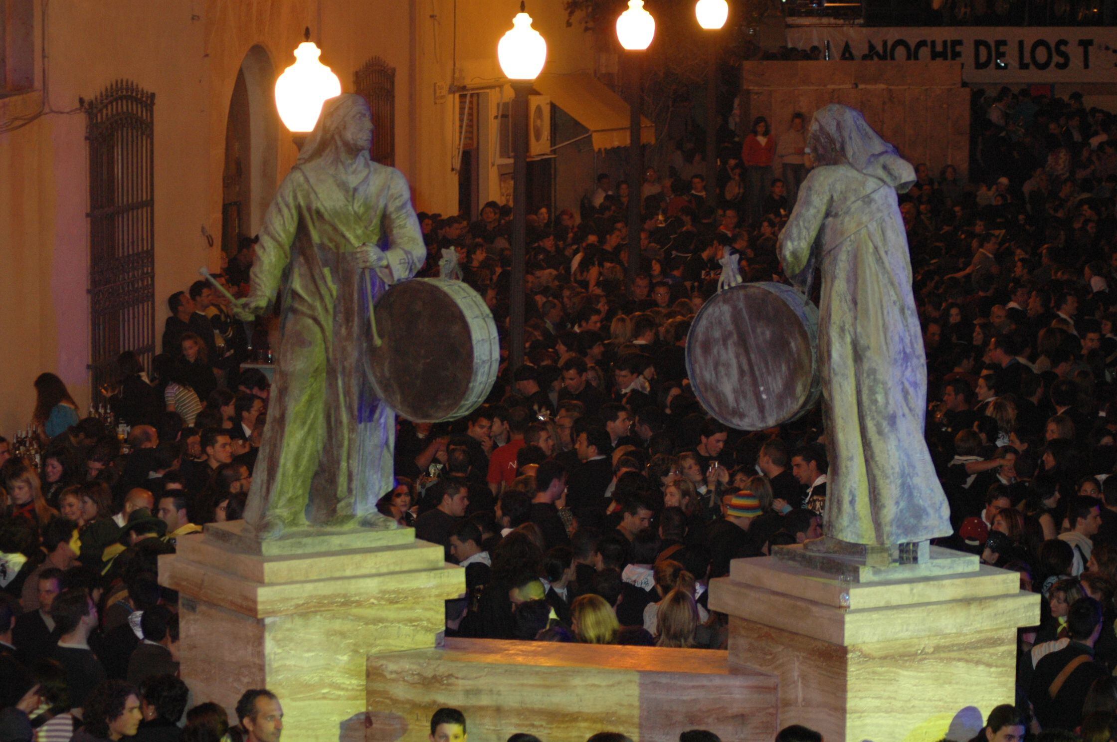 La Noche de los Tambores es la fiesta más singular de Mula. Ha sido declarada Patromonio Cultural Inmaterial de la Humanidad por la Unesco.