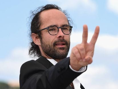 El activista Cedric Herrou, en el Festival de Cannes.