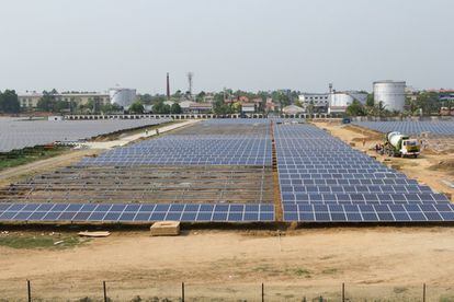 CIAL construye una nueva terminal, que también será abastecida módulos solares. La red tendrá una capacidad total de 27,5 megavatios en diciembre. 