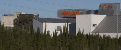 Exterior del complejo de Abengoa Water en Dos Hermanas (Sevilla).