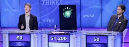 El superordenador cognitivo de IBM Watson participa en el concurso estadounidense 'Jeopardy!'