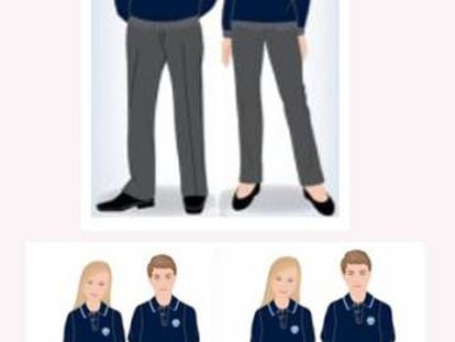 Nuevos uniformes de verano e invierno del colegio Priory.
