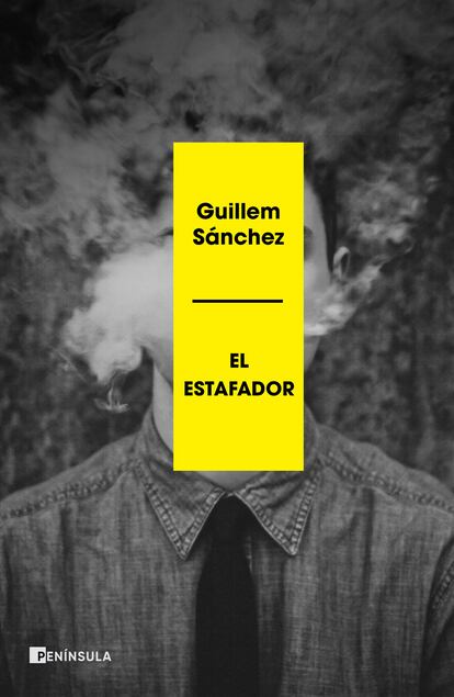 Portada de 'El estafador', el libro de Guillem Sánchez en el que relata la investigación periodística que desarrolló alrededor de Francisco Gómez.