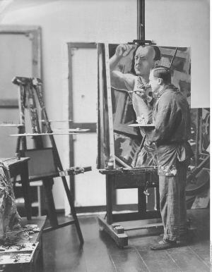 George Grosz (1893-1959), en una imagen de los años treinta.