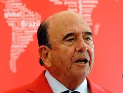 Emilio Botín, presidente de Santander