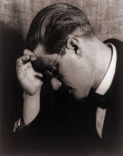 Imagen de James Joyce, de 1922.