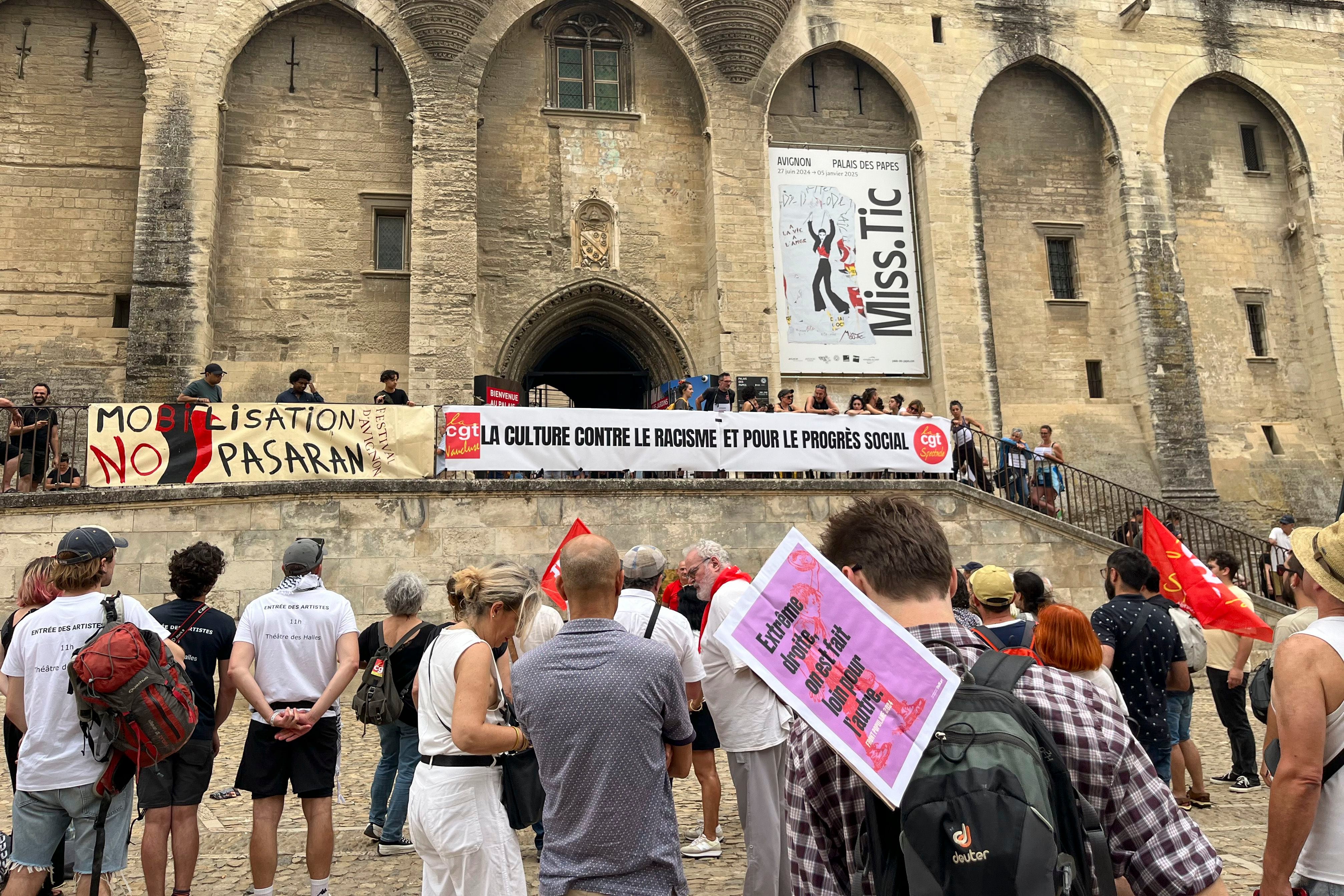 El festival de Aviñón entra en combate contra la ultraderecha