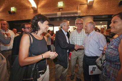 Pere Navarro en la convención del PSC en Tarragona.