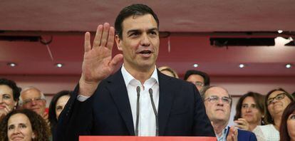 Pedro Sánchez, el pasado 26-J.