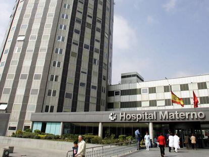 Fachada del Hospital La Paz en Madrid.