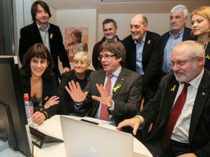  La república catalana ha ganado a la monarquía del 155 , ha dicho el líder de Junts per Catalunya