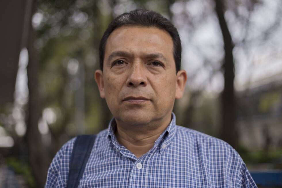 Raúl Leija, en UNAM. Raúl estudia psicología.