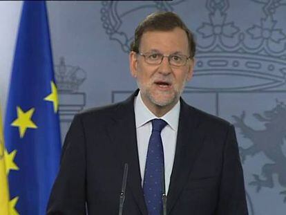 Rajoy: "Los ciudadanos españoles no se verán afectados"