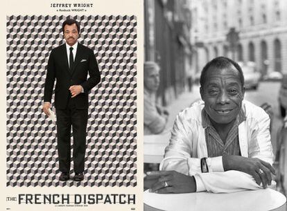 Jeffrey Wright, double dans la fiction de 'James Baldwin', dépeint dans le Paris des années cinquante.