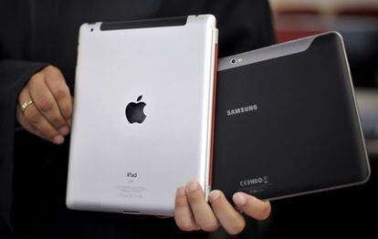 Apple acusa a Samsung de copiar sus diseños