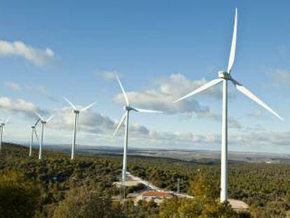 Parque E&oacute;lico de Gas Natural Fenosa de Canredondo.