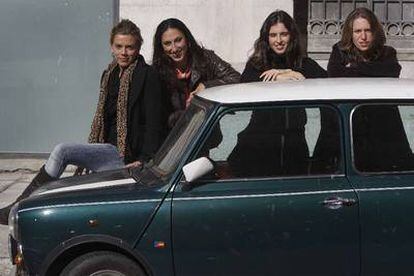 Lisa Bause, Marta Robles, Silvia Pérez e e Isabelle Laudenbach, de Las Migas.