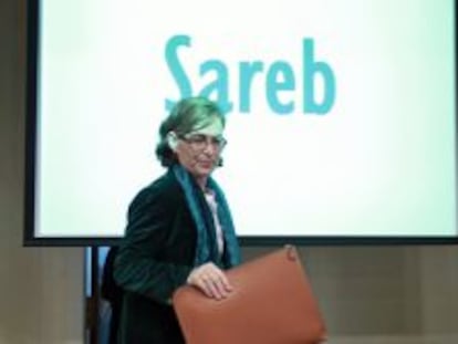 La presidenta de Sareb, Bel&eacute;n Romana.