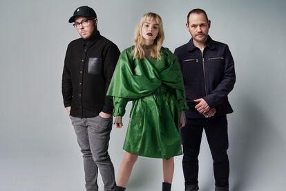 La banda escocesa Chvrches, en una imagen promocional.