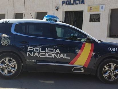 Un vehículo de la Policía Nacional.