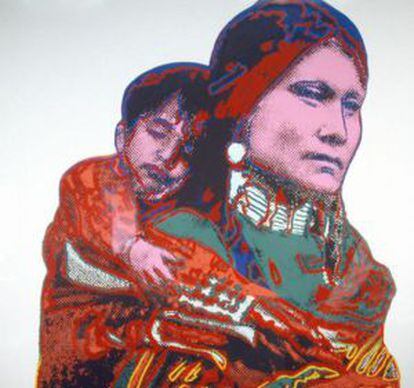 'Madre e hijo' de Andy Warhol.