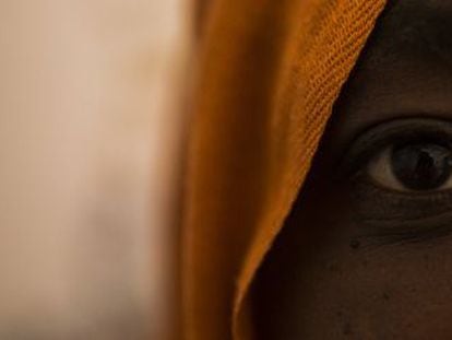 Una subsahariana que ha pasado siete meses en un campo de Marruecos.