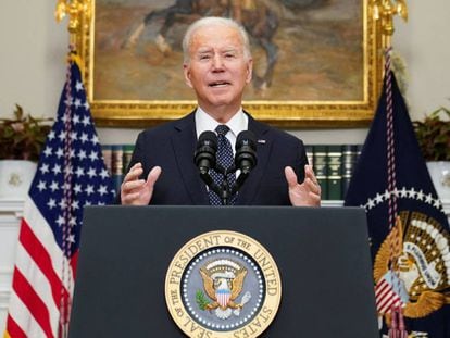 El presidente de EE UU, Joe Biden