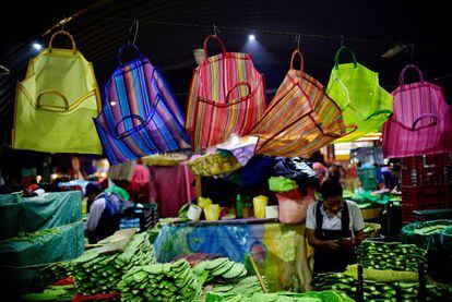 El mercado de abastos de la Ciudad de México, en diciembre.
