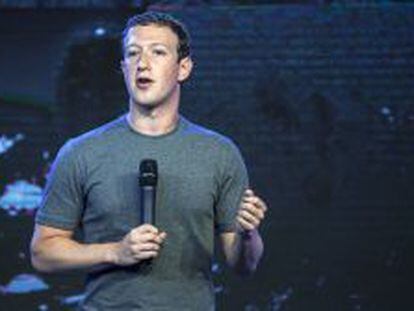El presidente de Facebook, Mark Zuckerberg. 