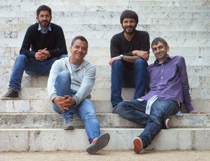 David Lorente Ibáñez, Josep Ricart Ulldemolins, Xavier Ros Majó y Roger Tudó Galí