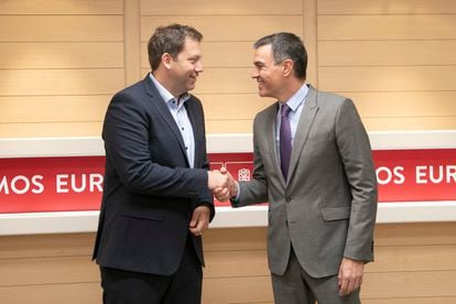 Prime Minister Pedro Sánchez met the co-chairman of the German Social Democrats (SPD), Lars Klingbeil, in Madrid on June 16.