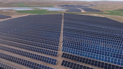 Planta Solar "La Estación", ubicada en Teruel, con una capacidad de 42 MW.