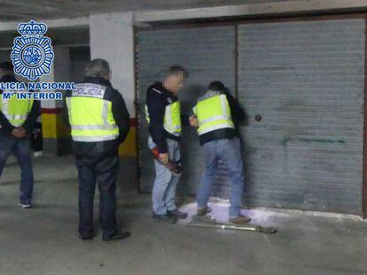 Operación policial en Ceuta. 