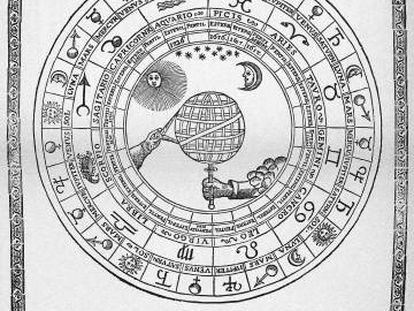 Roda perpètua original del 1617, en la qual es basa el Calendari dels pagesos des de 1874.