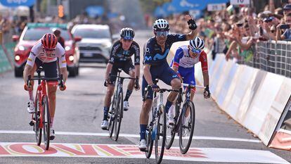 Valverde dice adiós al cruzar la última meta de su carrera y terminar sexto en Lombardía.