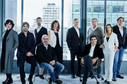 Diez productores de cine citados por ‘El País Semanal’. 