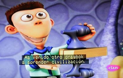La serie 'Planeta Sheen', se emite subtitulada en Clan.