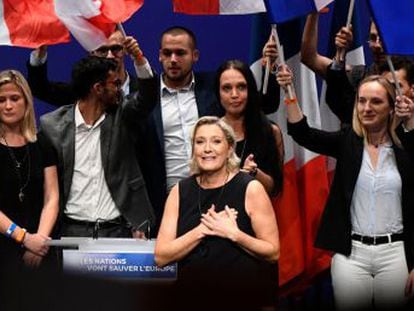 Marine Le Pen quiere aprovechar la ola antimigratoria impulsada por el Gobierno italiano  “El gran movimiento nacional que encarnamos gana en toda Europa”