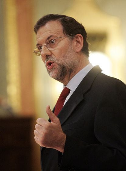 El líder del Partido Popular, Mariano Rajoy.