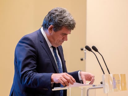 El ministro de Seguridad Social, José Luis Escrivá.