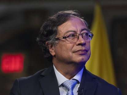 Gustavo Petro, presidente de Colombia, en Nueva York, el 21 de septiembre.