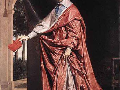 Retrato del cardenal Richelieu, de Philippe de Champaigne.