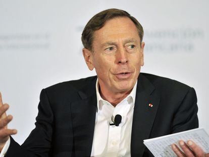 David Petraeus, durante la conferencia