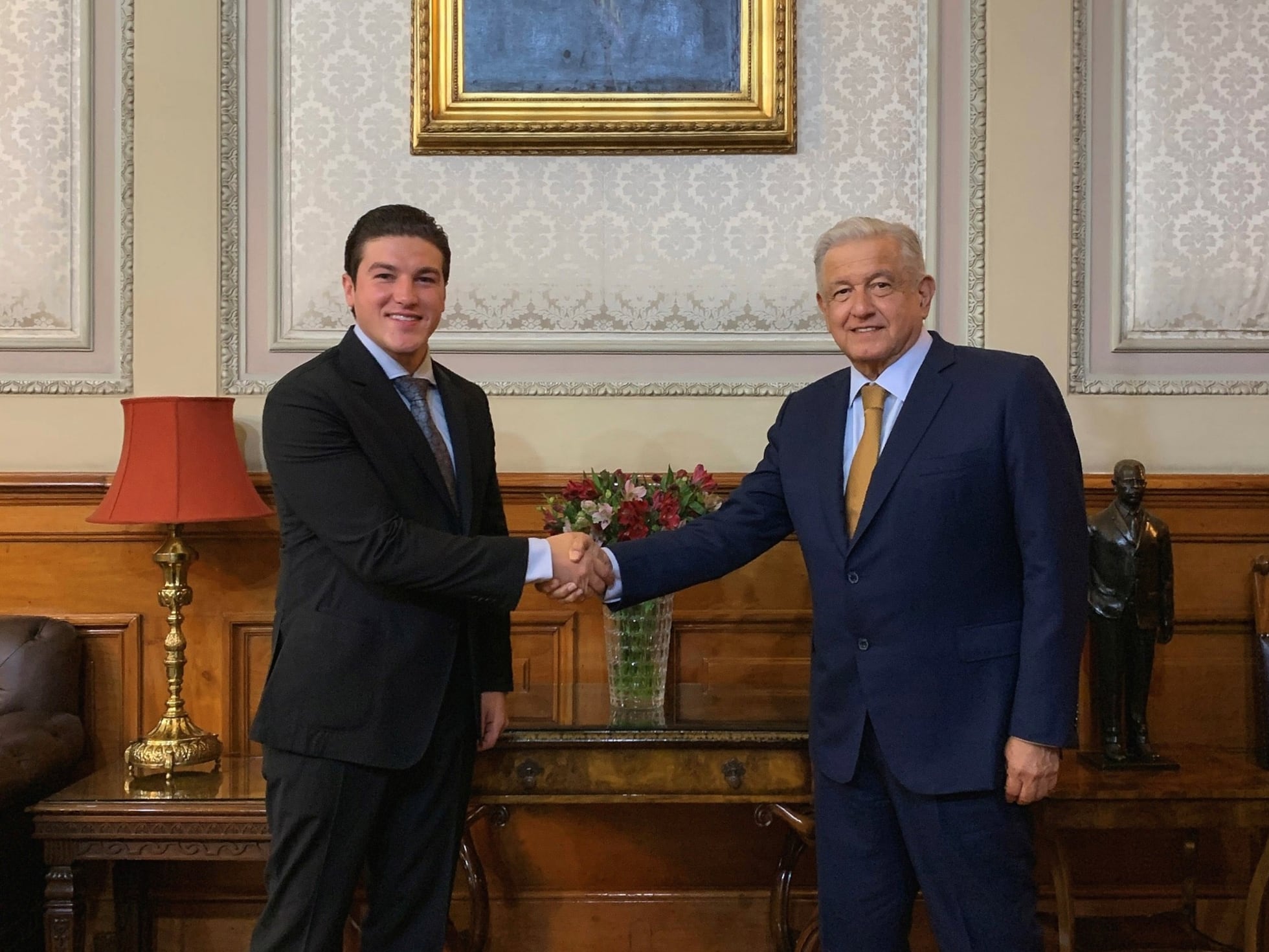 Samuel García El gobernador electo de Nuevo León celebra el apoyo de