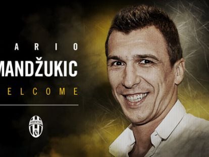 La bienvenida de la Juventus a Mandzukic.