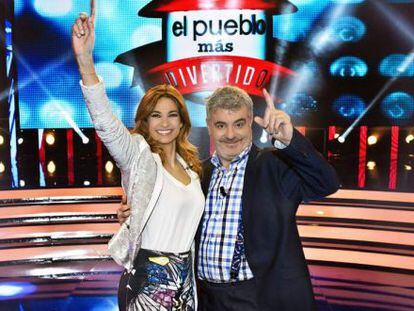 Maril&oacute; Montero y Mill&aacute;n Salcedo, presentadores de &#039;El pueblo m&aacute;s divertido&#039; en TVE