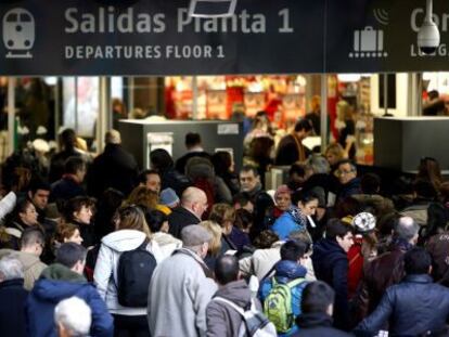 Estació d'Atocha, Madrid.