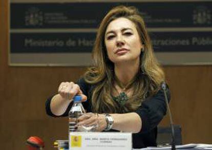 La secretaria de Estado de Presupuestos y Gastos, Marta Fernández Currás. EFE/Archivo