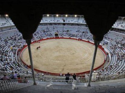 La plaza Monumental de Barcelona.