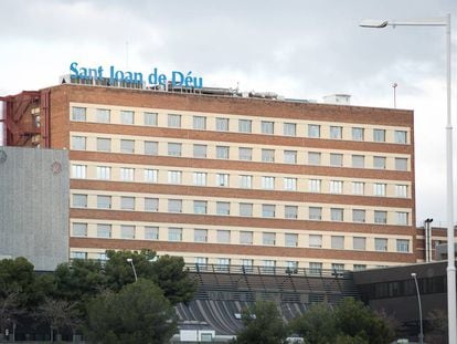 El hospital Sant Joan de Déu, donde está ingresado el menor.